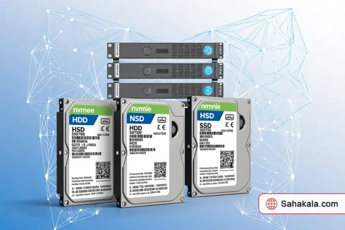 بررسی انواع هارد سرور و جدیدترین تکنولوژی‌ها | ساهاکالا