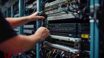 انجام خدمات سرور، نگهداری و تامین تجهیزات