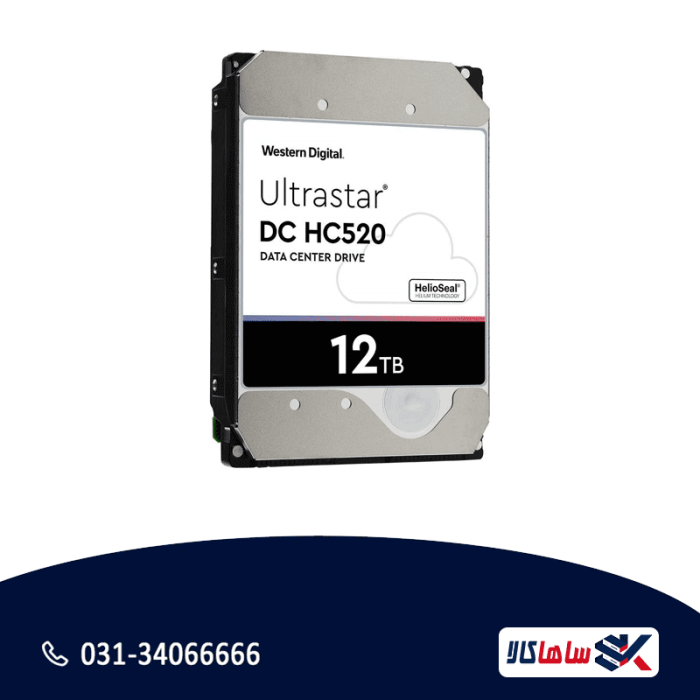 هارد سرور اچ پی 12TB SAS 12G 7.2K LFF HDD