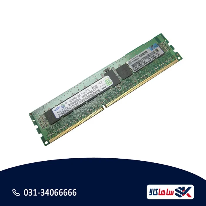 رم سرور اچ پی مدل PC3-12800R 8GB