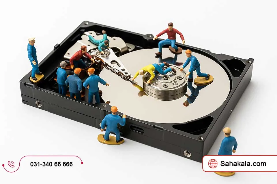 مدیریت هارد سرور