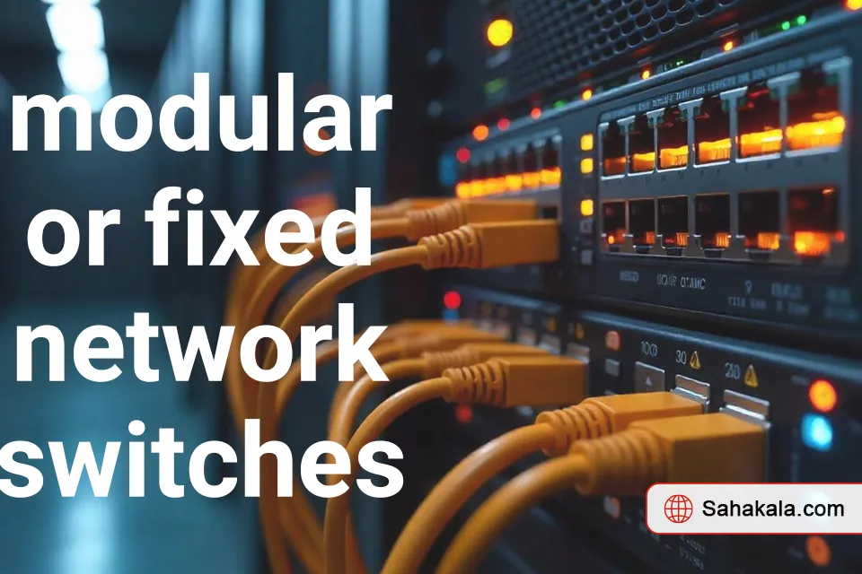 بررسی تفاوت سوئیچ شبکه ماژولار و ثابت برای حرفه‌ای‌ها | ساهاکالا
