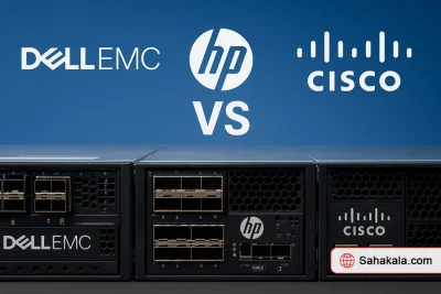 تفاوت ماژولهای شبکه Dell EMC با HP و Cisco | ساهاکالا