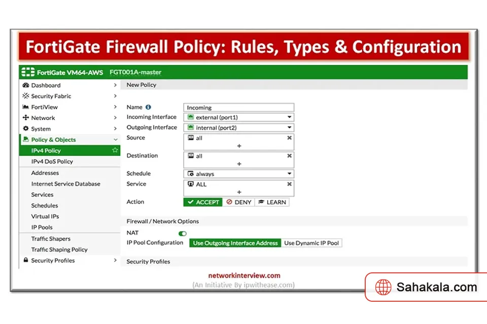 FortiGate Firewall Configuration Tutorial2