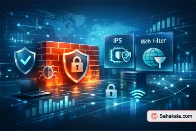 راه‌اندازی IPS و Web Filter در فایروال فورتی نت