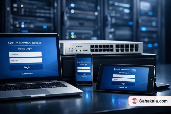 نحوه راه‌اندازی Captive Portal در فایروال فورتی گیت