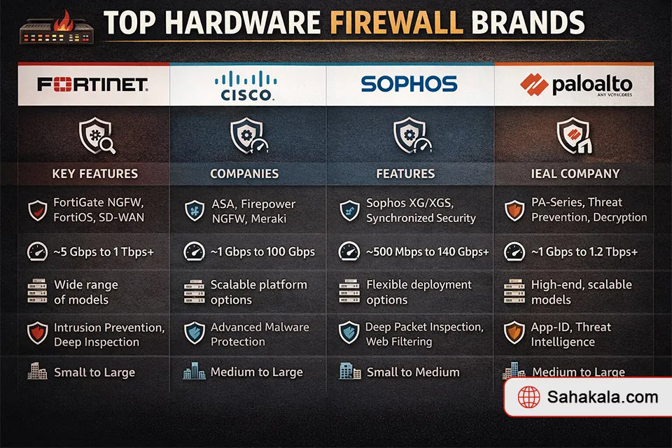 راهنمای خرید فایروال سخت افزاری
