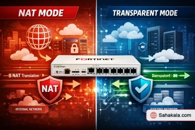 انواع مودهای عملیاتی در فایروال فورتی‌گیت | NAT و Transparent