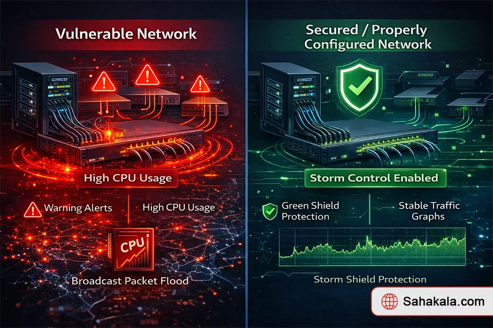 Broadcast or DoS attack