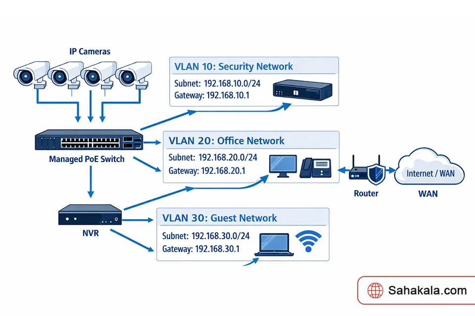 IP CCTV camera on a network from assigning an IP address to connecting to an NVR 11zon