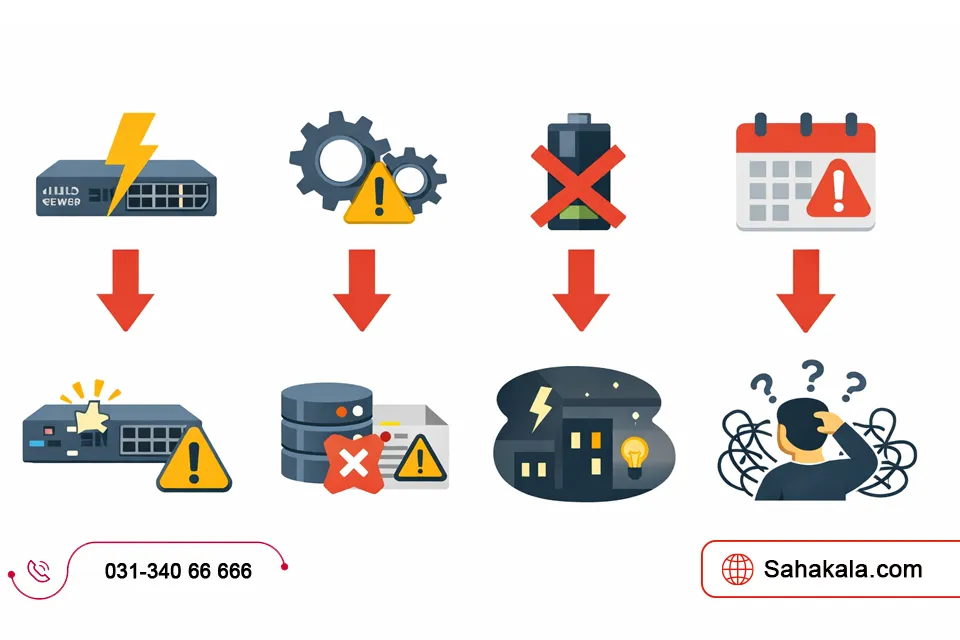 اشتباهات رایج هنگام خاموش کردن سوئیچ سیسکو