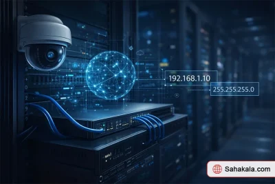 آموزش گام‌به‌گام تنظیم دوربین مداربسته IP در شبکه؛ از IP‌دهی تا اتصال به NVR