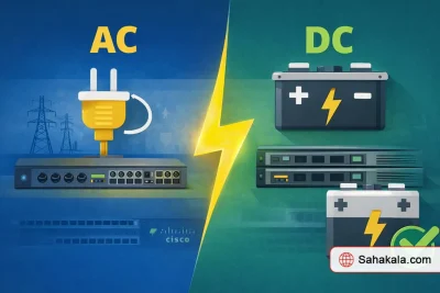 تفاوت پاور AC و DC در سوئیچ سیسکو | ساهاکالا