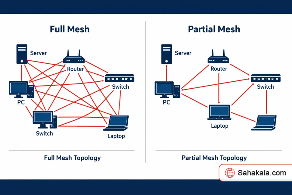 معماری شبکه مش چگونه کار می‌کند؟
