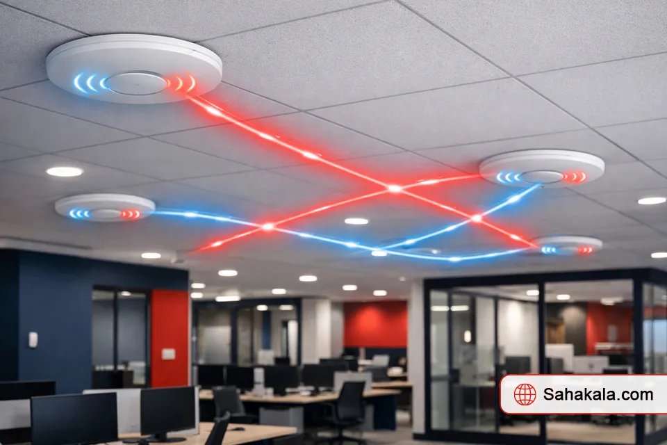 انواع شبکه مش: بی‌سیم و کابلی