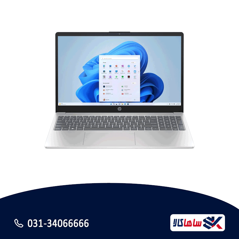 1 لپتاپ اچپی 15-fc0146dx Ryzen 5-7520U رم 8 حافظه 512 تاچ