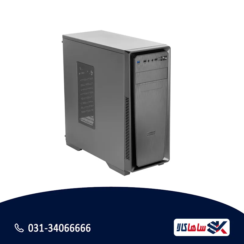 PARSA Case کیس کامپیوتر گرین مدل PARSA