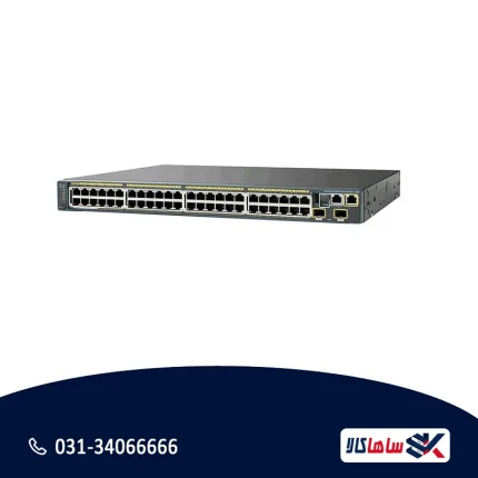 سوئیچ سیسکو C2960S-48FPD-L 48